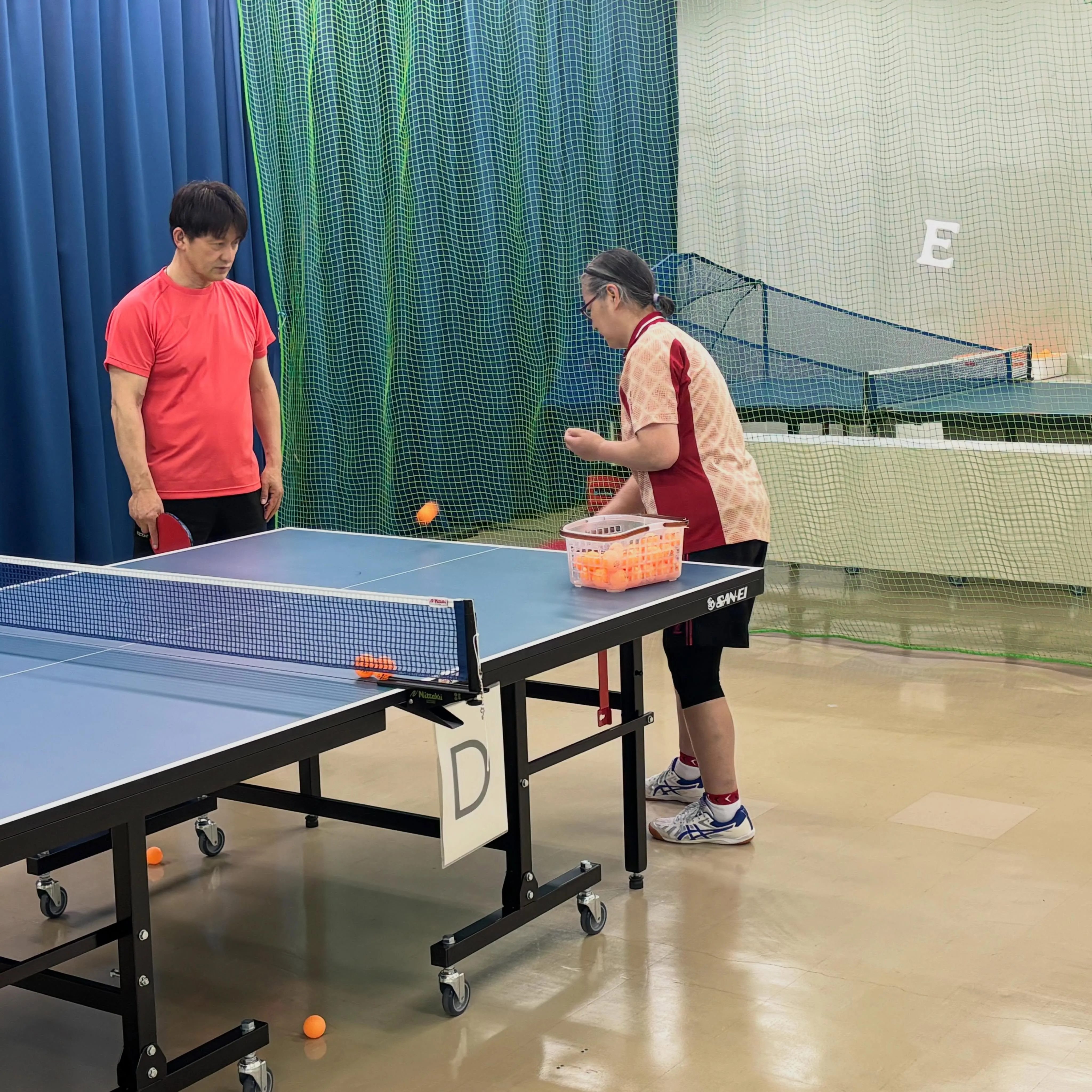 【ラージボール大会&伊藤さん講習会】